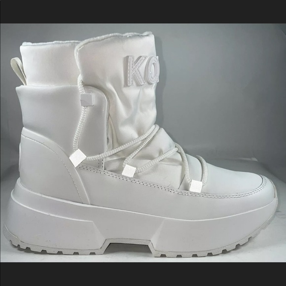 Michael Michael Kors Women's Cassia Bootie White - Picture 3 of 4